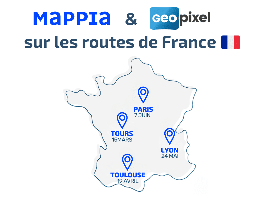 Tour de France avec GeoPixel