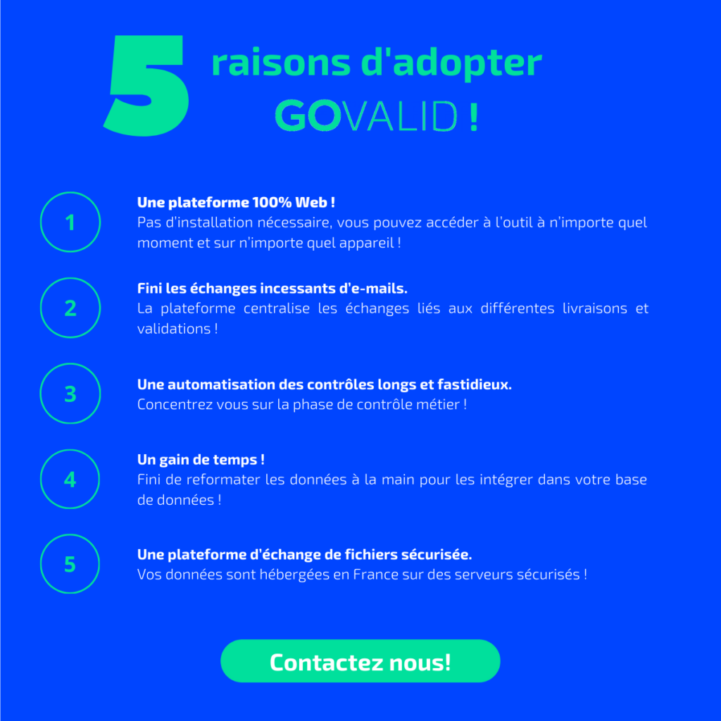 5 raisons d'adopter GOVALID